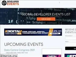 Sites similar to developerevents.org