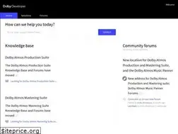 Sites similar to developerkb.dolby.com