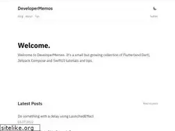 Sites similar to developermemos.com