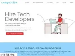 Sites similar to developeronrent.com