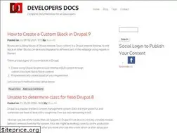Sites similar to developersdocs.com
