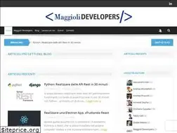 Sites similar to developersmaggioli.it