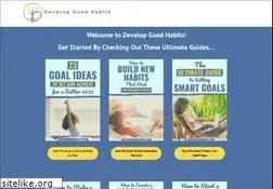 Sites similar to developgoodhabits.com