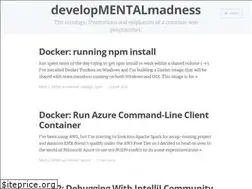 Sites similar to developmentalmadness.com