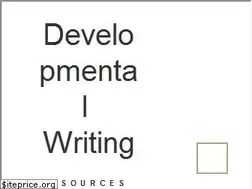 Sites similar to developmentalwriting.com