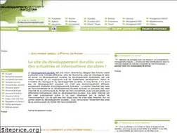 Sites similar to developpements-durable.com