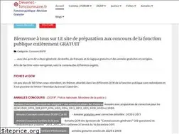 Sites similar to devenez-fonctionnaire.fr