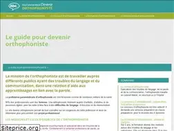Sites similar to devenir-orthophoniste.fr