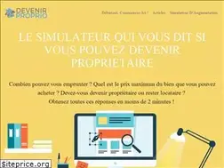 Sites similar to devenir-proprio.fr
