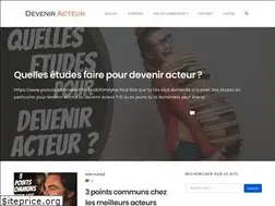 Sites similar to deveniracteur.fr