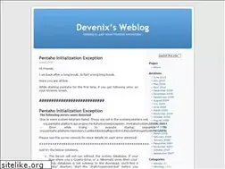 Sites similar to devenix.wordpress.com