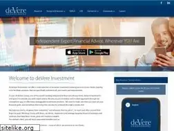 Sites similar to devere-investment.com