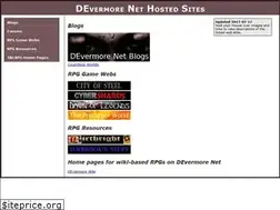 Sites similar to devermore.net
