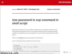 Sites similar to deveshdba.wordpress.com