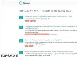 Sites similar to devfaq.fr