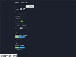 Sites similar to devfonts.gafi.dev