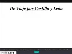Sites similar to deviajeporcastillaleon.com