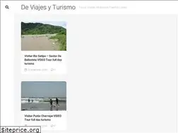 Sites similar to deviajesyturismo.com