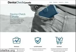 Sites similar to devicecheck.ca