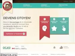 Sites similar to devienscitoyen.ca