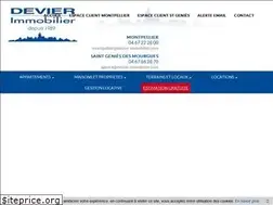 Sites similar to devier-immobilier.com