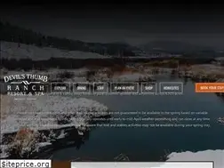 Sites similar to devilsthumbranch.com