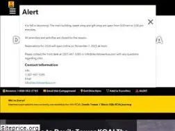 Sites similar to devilstowerkoa.com