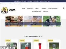 Sites similar to devinefeedandpet.com