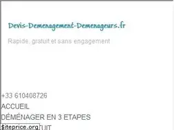 Sites similar to devis-demenagement-demenageurs.fr