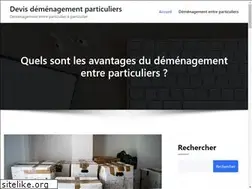 Sites similar to devis-demenagement-particuliers.com