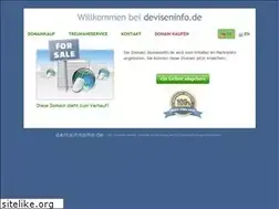 Sites similar to deviseninfo.de