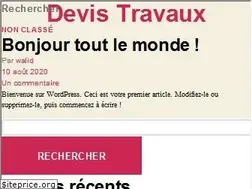 Sites similar to devistravaux.tn