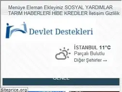 Sites similar to devletdestekli.net