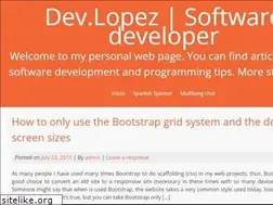 Sites similar to devlopez.com