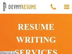 Sites similar to devmyresume.com