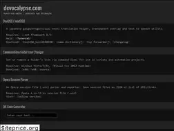 Sites similar to devocalypse.com
