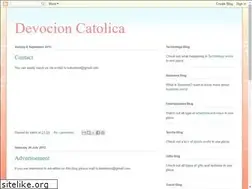 Sites similar to devocioncatolica.blogspot.com