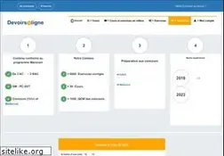 Sites similar to devoirsenligne.com