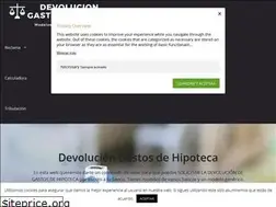 Sites similar to devoluciongastosdehipoteca.com