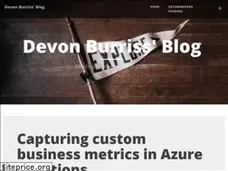 Sites similar to devonburriss.me