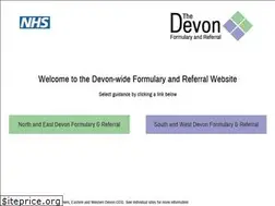 Sites similar to devonformularyguidance.nhs.uk