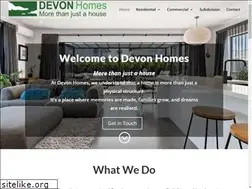 Sites similar to devonhomes.co.nz