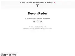 Sites similar to devonryder.com