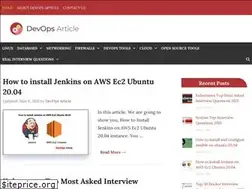 Sites similar to devopsarticle.com