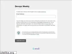 Sites similar to devopsweekly.com