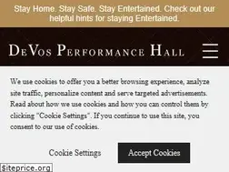 Sites similar to devosperformancehall.com