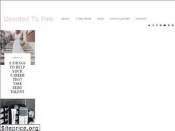 Sites similar to devotedtopink.com