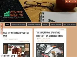 Sites similar to devotewealth.com