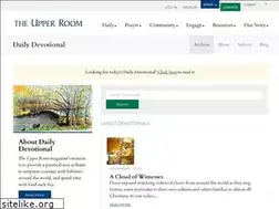 Sites similar to devotional.upperroom.org