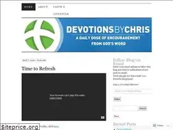 Sites similar to devotionsbychris.com